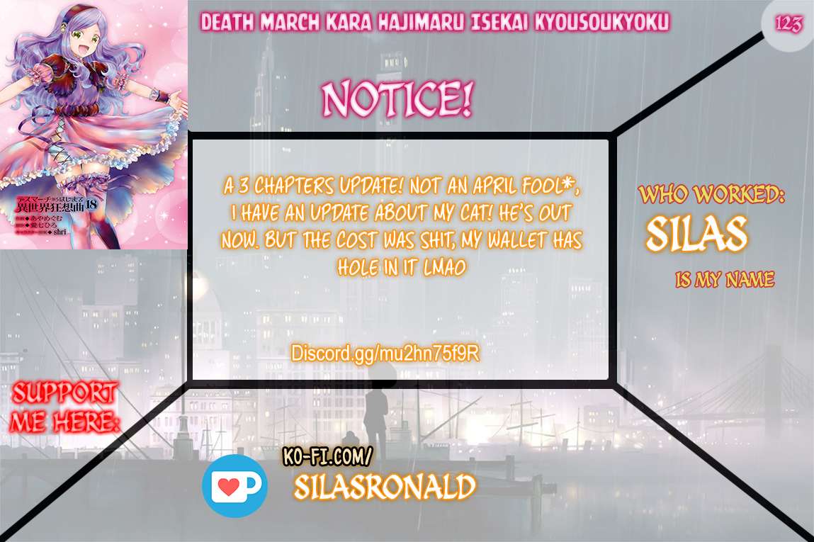 Death March Kara Hajimaru Isekai Kyousoukyoku Chapter 123 1